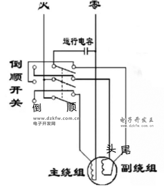 電動機倒順開關(guān)的接線控制分析